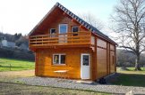 Casa in legno coibentata LANGON 95 mq con 2 balconi customer 2