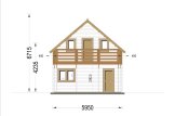 Casa in legno LANGON S (44+44 mm), 95 m² specification 4