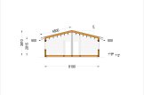 Casa in legno abitabile ALICE S (44 mm + rivestimento), 63 m² specification 6