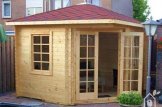 Casetta in legno da giardino AIDA (28 mm), 3x3 m, 9 m² customer 3
