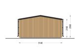 Casetta in legno da giardino PIA PLUS (34 mm + rivestimento), 5x3 m, 12 m² specification 4