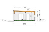 Casa prefabbricata abitabile CARLA PV (Coibentata PLUS, 44 mm + rivestimento), 66 m² specification 6