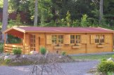 Casa in legno coibentata HYMER 42 mq + 10 mq di porticato customer 1