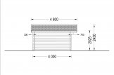 Casetta da giardino DREUX (44 mm) 4x4 m 16 mq specification 5