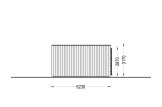 Casa prefabbricata abitabile BELLA 2 PV (Coibentata PLUS, 44 mm + rivestimento), 60 m² specification 5