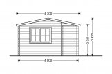 Casetta in legno da giardino OSLO (34 mm), 5x4 m, 20 m² specification 3