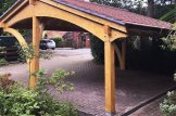 Tettoia auto in legno CORA, 3x5.9 m, 18 m² customer 2