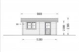 Garage in legno (28 mm) 3.2x5.2 m specification 3