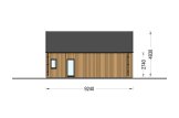 Casa in legno MILANA (Coibentata, 34 mm + rivestimento), 41 m² specification 4