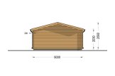 Casetta in legno da giardino WISSOUS (44 mm), 5x4 m, 20 m² specification 4