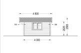 Casetta in legno da giardino DREUX S (34 mm), 5x4 m, 20 m² specification 3