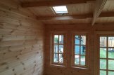 Casetta in legno da giardino DEVON (44 mm), 6x4 m, 24 m² customer 3