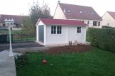 Garage in legno CLASSIC (44 mm), 3.6x5.4 m, 20 m² customer 1