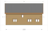 Casa in legno VERA S (44 mm + rivestimento), 126 m² specification 5