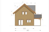 Casa in legno VERA S (44 mm + rivestimento), 126 m² specification 4