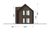 Casa prefabbricata abitabile ASTRID PV (Coibentata PLUS, 44 mm + rivestimento), 92 m² specification 6