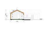 Casa prefabbricata abitabile TESSA PV (Coibentata PLUS, 44 mm + rivestimento), 130 m² specification 6