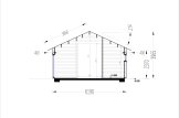 Casa in legno GRETA S (44 mm + rivestimento), 48 m² specification 6