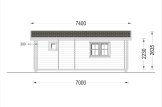 Dependance ARGO M-N S (44+44 mm), 5x9 m (16'x29'), 35 m² specification 5