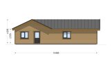 Casa in legno abitabile PAULA RV (Coibentata PLUS, 44 mm + rivestimento), 118 m² specification 4