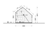Casa in legno SELIA (34 mm + rivestimento), 44 m² specification 7