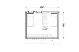 Casa in legno SOPHIA (34 mm + rivestimento), 20 m² specification 2