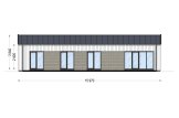 Casa prefabbricata abitabile ROBERTA PV (Coibentata PLUS, 44 mm + rivestimento), 95 m² specification 4