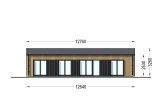 Casa in legno abitabile NICOLE (Coibentata, 44 mm + rivestimento), 68 m² specification 2