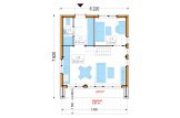 Casa prefabbricata abitabile KAYA 4L PV (Coibentata PLUS, 44 mm + rivestimento), 50 m² specification 1