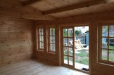 Casetta in legno da giardino DEVON (44 mm), 6x4 m, 24 m² customer 1