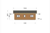 Casa in legno abitabile ALICE S (44 mm + rivestimento), 63 m² specification 4