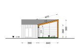 Casa in legno abitabile GINNY RV (Coibentata PLUS, 44 mm + rivestimento), 49 m² specification 7