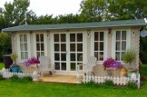 Casetta in legno da giardino DEVON (44 mm), 6x4 m, 24 m² customer 1