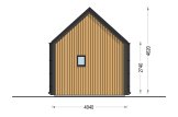 Casa in legno abitabile SALLY RV (Coibentata PLUS, 44 mm + rivestimento), 20 m² specification 4