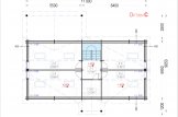 Casa in legno VERA (44+44 mm), 132 m² + 13.5 m² di porticato specification 4