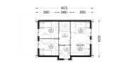 Casa prefabbricata abitabile ASTRID PV (Coibentata PLUS, 44 mm + rivestimento), 92 m² specification 2