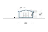 B-Ware: Casa in legno abitabile con porticato DONNA S (Coibentata PLUS, 44+44 mm), 63 m² + 11.5 m² specification 6