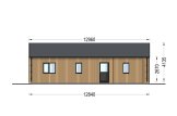 Casa in legno NICOLE S (Coibentata, 66 mm + rivestimento), 66 m² specification 4