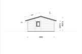 Casa in legno abitabile AGNES S (Coibentata, 44+44 mm), 75 m² specification 5