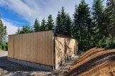 Garage in legno triplo con tetto piano SILVIA TRIO F (34 mm + rivestimento), 9x6 m, 54 m² customer 3