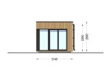 Casetta in legno da giardino INES (34 mm + rivestimento), 6x3 m, 18 m² specification 5