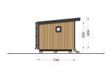 Casa mobile EVELIN M (Coibentata, 34 mm + rivestimento), 6x3 m, 15 m²  specification 3