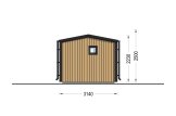 Casetta in legno da giardino EMMY PLUS (34 mm + rivestimento), 6x3 m, 15 m² specification 5