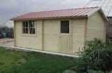 Garage in legno CLASSIC (44 mm), 3.2x5.2, 16 m² customer 3
