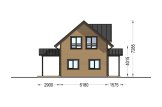 Casa in legno abitabile VERA RV (Coibentata PLUS, 44 mm + rivestimento), 127 m² specification 4