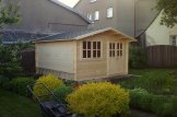 Casetta in legno da giardino LILLE (44 mm), 4x3 m, 12 m² customer 2