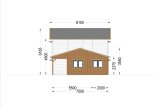 Casa in legno HOLLAND S (66 mm), 113 m² + 13 m² di porticato specification 6