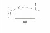 Garage in legno LORA (struttura in legno), 5x6 m , 30 m² specification 6