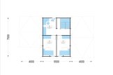 Casa in legno HOLLAND S (66 mm), 113 m² + 13 m² di porticato specification 2