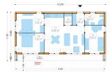 Casa prefabbricata abitabile KAYA 3 PV (Coibentata PLUS, 44 mm + rivestimento), 70 m² specification 1